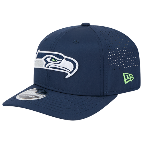 New Era Seattle Seahawks  Seahawks Perf 970 Adjustable Cap In Navy/white