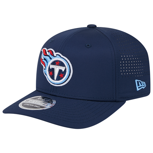 

New Era Tennessee Titans New Era Titans Perf 970 Adjustable Cap - Adult Navy/White Size One Size