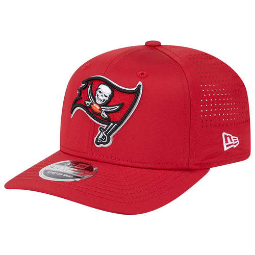 

New Era Tampa Bay Buccaneers New Era Buccaneers Perf 970 Adjustable Cap - Adult White/Red Size One Size