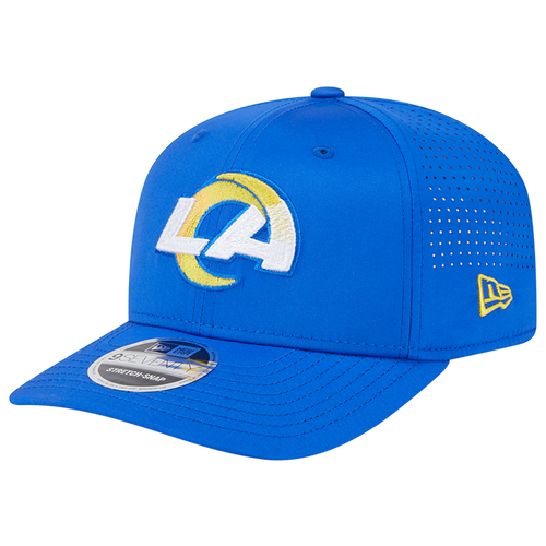 New Era Los Angeles Rams  Rams Perf 970 Adjustable Cap In White/blue