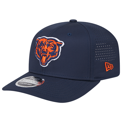 

New Era Chicago Bears New Era Bears Perf 970 Adjustable Cap - Adult Navy/White Size One Size