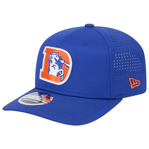 

New Era Denver Broncos New Era Broncos Perf 970 Adjustable Cap - Adult Blue/White Size One Size