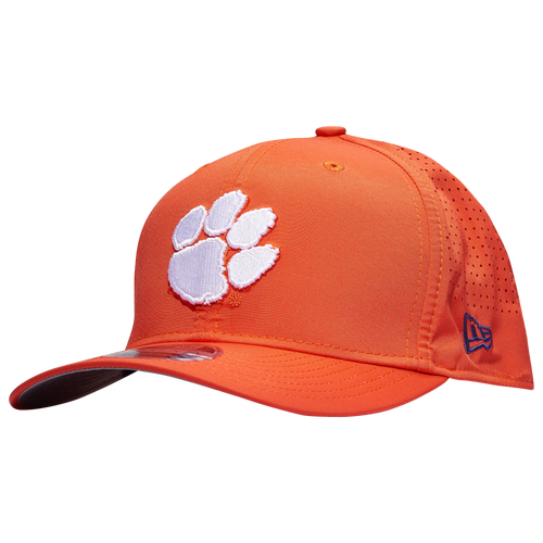 New Era Clemson Otc 9seventy Perform Cap In Orange/white