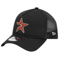Men's - New Era Astros 940 A Frame Trucker EG - Black/Red