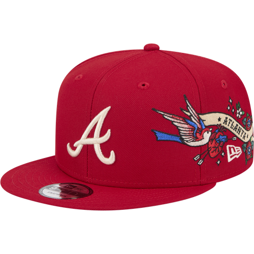 MENS - New Era Braves City Art - Red/Multi