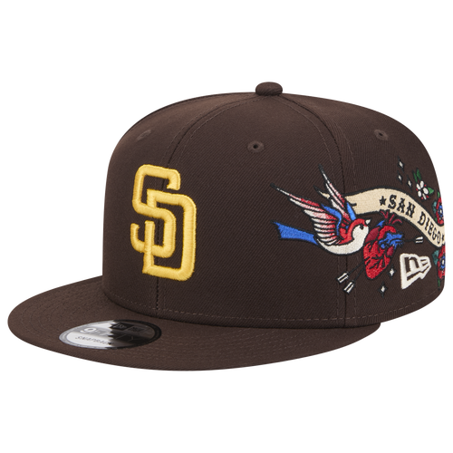 

New Era Mens New Era Padres City Art - Mens Brown/Multi Size One Size