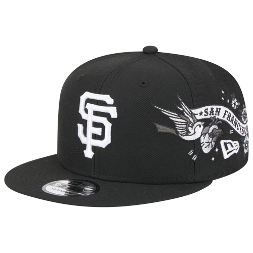 

New Era Mens New Era Giants City Art - Mens White/Black Size One Size