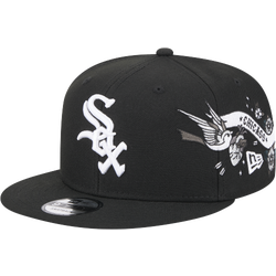 Men's - New Era White Sox City Art - Black/White