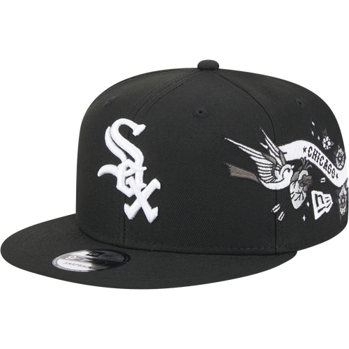 Black white sox hat clearance