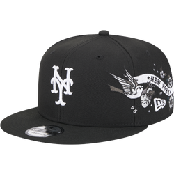 Men's - New Era Mets City Art - Black/White