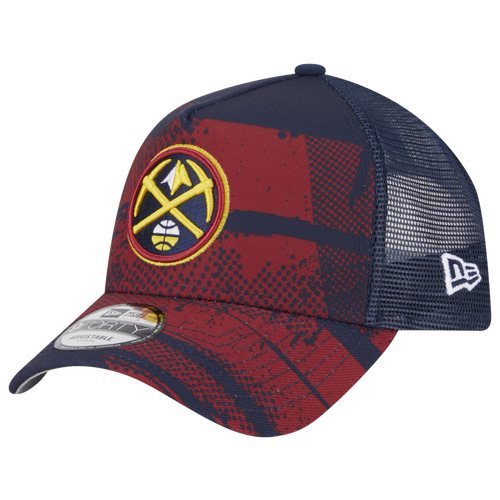 

New Era Mens Denver Nuggets New Era Nuggets A Frame OTC NBA 24 Tip Off Hat - Mens Red/Navy Size One Size