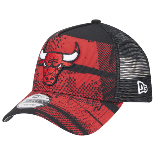 

New Era Mens Chicago Bulls New Era Bulls A Frame OTC NBA 24 Tip Off Hat - Mens Red/Black Size One Size