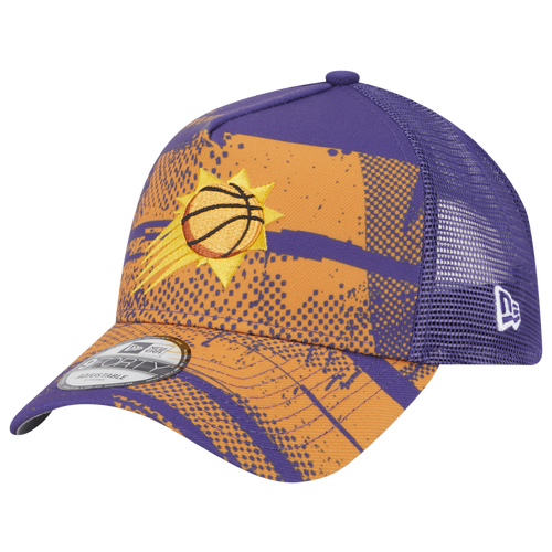 

New Era Mens Phoenix Suns New Era Suns A Frame OTC NBA 24 Tip Off Hat - Mens Purple/Orange Size One Size