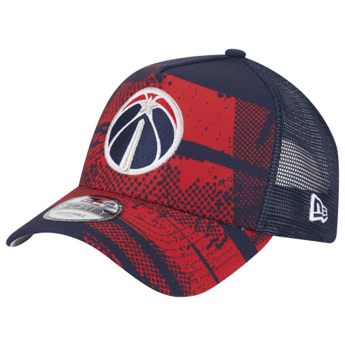 New Era Mens Washington Wizards  Wizards A Frame Otc Nba 24 Tip Off Hat In Navy/red