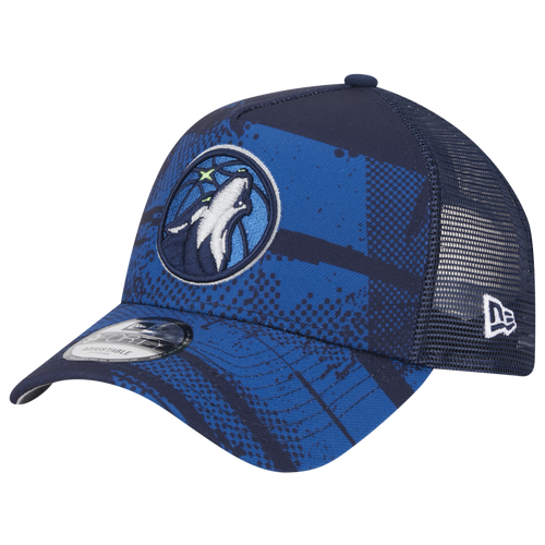 New Era Minnesota Timberwolves  Timberwolves A Frame Otc Nba 24 Tip Off Hat In Blue/navy