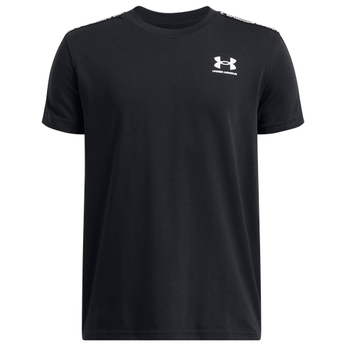  - Under Armour Icon Taped Tee - Black/White