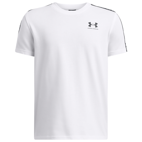 Under Armour Icon Taped Tee - Under Armour White/Black
