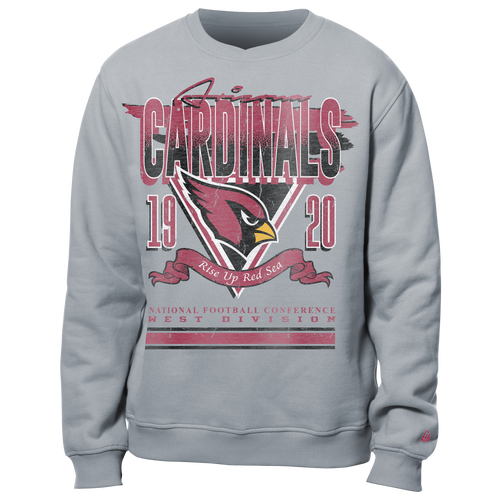 

New Era Mens New Era Arizona Cardinals Crew Sweatshirt - Mens Multi/Grey Size XL