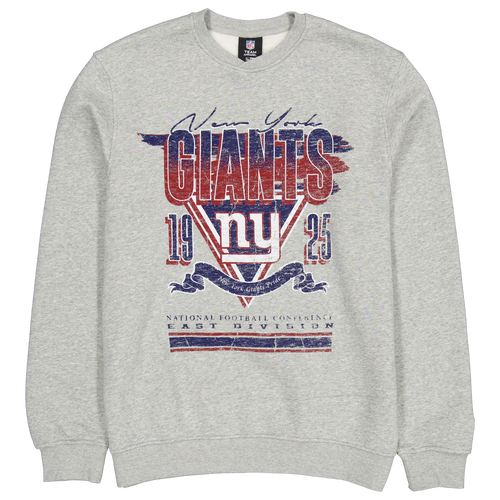 

New Era Mens New Era NY Giants Crew Sweatshirt - Mens Multi/Grey Size XL