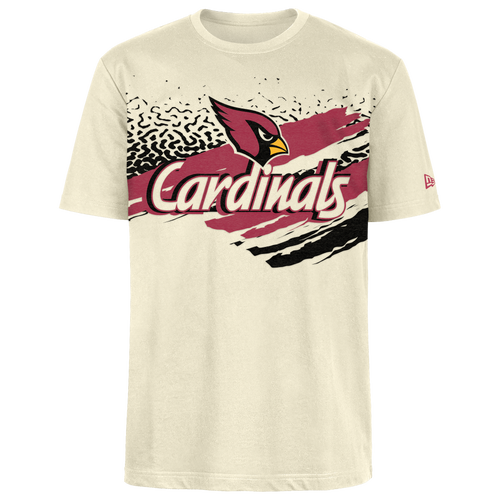 

New Era Mens New Era Arizona Cardinals Fitted Short Sleeve T-Shirt - Mens Tan/Multi Size S