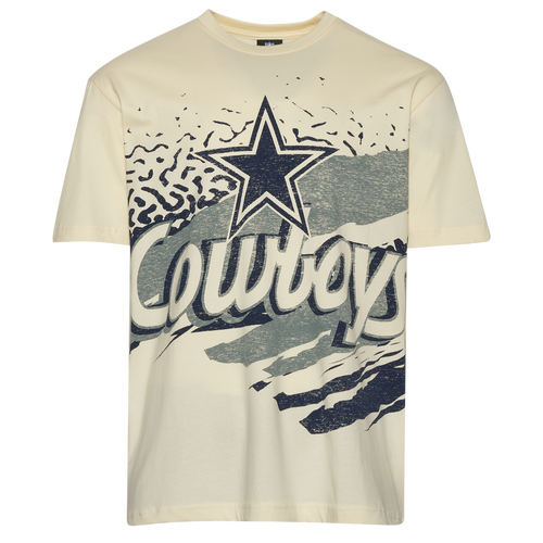 MENS - New Era Cowboys Fitted Short Sleeve T-Shirt - Tan/Multi