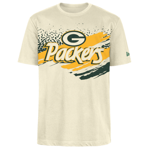 

New Era Mens New Era Packers Fitted Short Sleeve T-Shirt - Mens Multi/Tan Size XXL