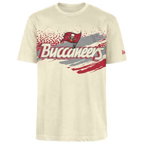 

New Era Mens New Era Buccaneers Fitted Short Sleeve T-Shirt - Mens Tan/Multi Size L