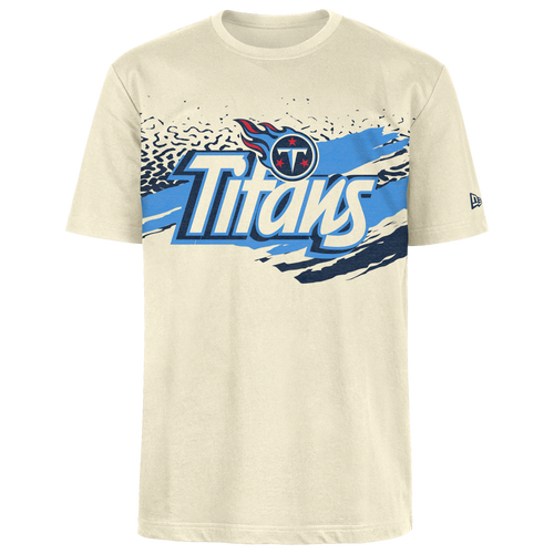 MENS - New Era Titans Fitted Short Sleeve T-Shirt - Tan/Multi
