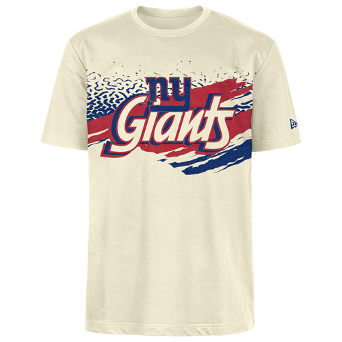 

New Era Mens New Era NY Giants Fitted Short Sleeve T-Shirt - Mens Tan/Multi Size 3XL