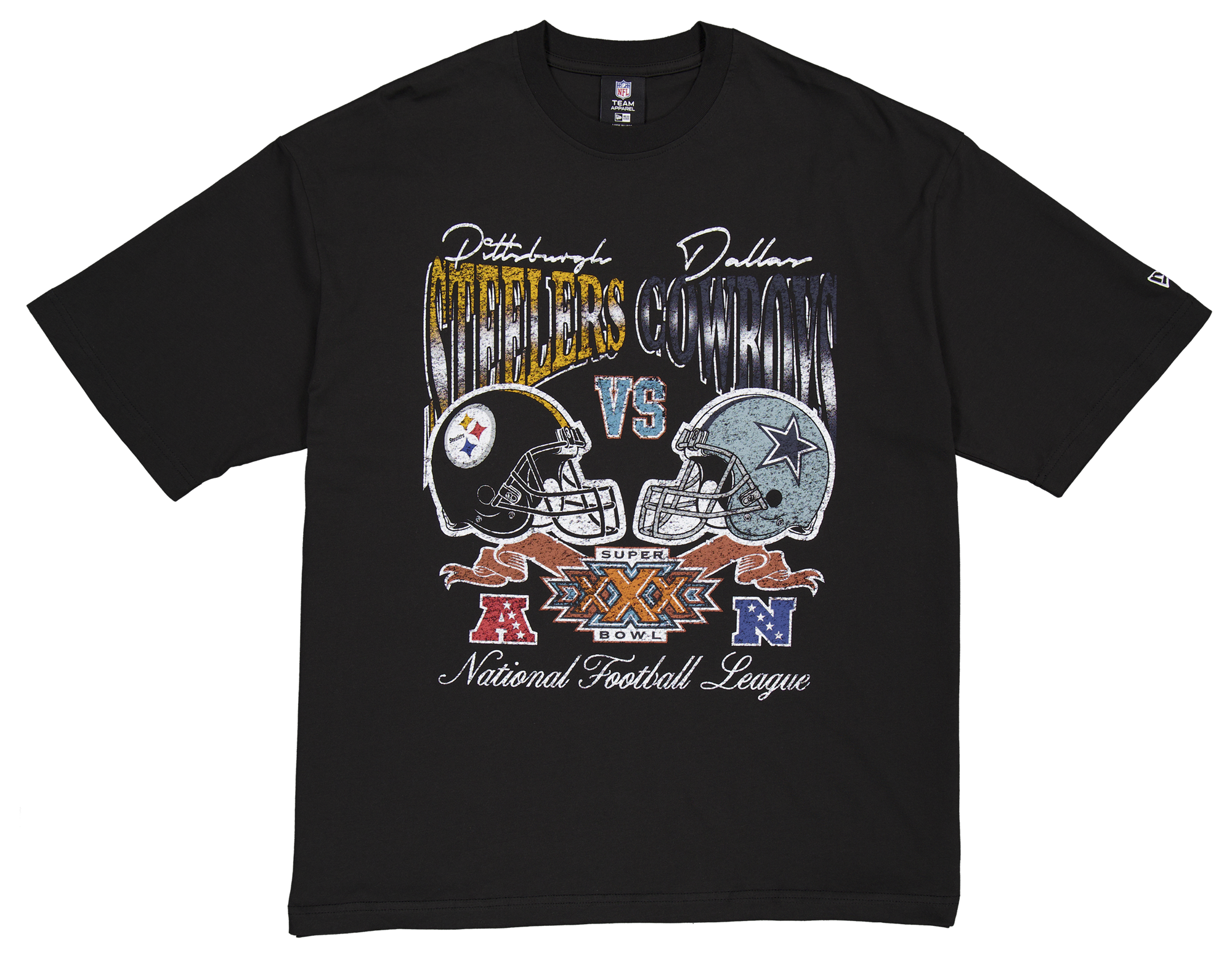 New Era Cowboys/Steelers Super Bowl Short Sleeve T-Shirt
