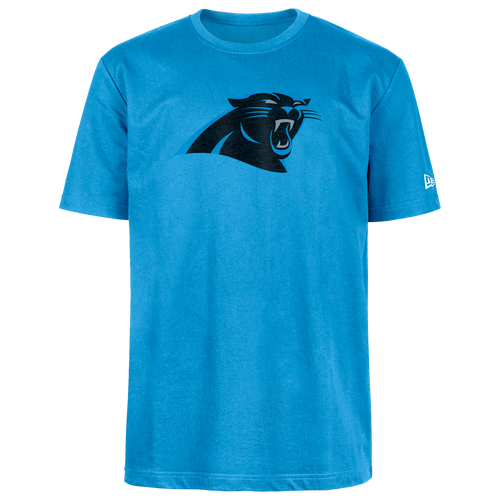 

New Era Mens New Era Panthers OTC Short Sleeve T-Shirt - Mens Carolina/Black Size XL