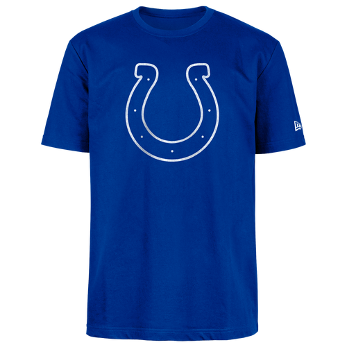 

New Era Mens New Era Colts OTC Short Sleeve T-Shirt - Mens Grey/Blue Size M