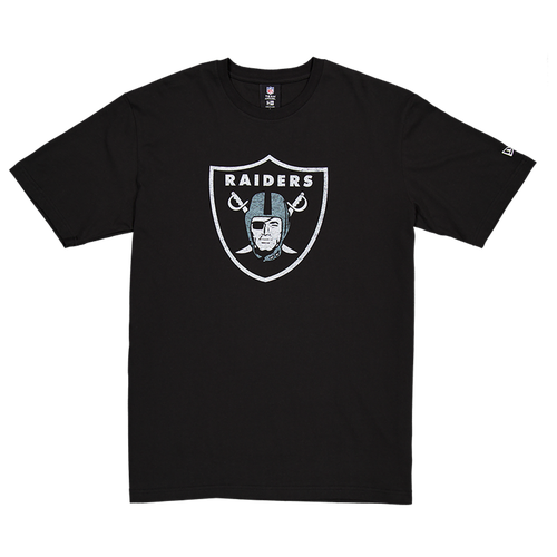 

New Era Mens New Era Raiders OTC Short Sleeve T-Shirt - Mens Silver/Black Size S