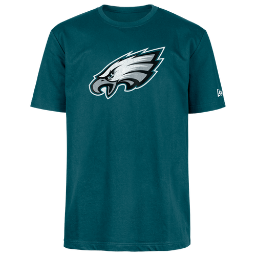 

New Era Mens New Era Eagles OTC Short Sleeve T-Shirt - Mens Green/White Size M