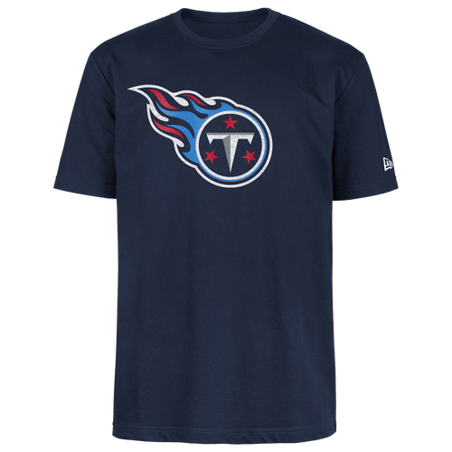 

New Era Mens New Era Titans OTC Short Sleeve T-Shirt - Mens Navy/Carolina Size M