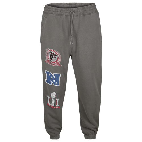 MENS - New Era Falcons Fitted Sweatpants - Grey