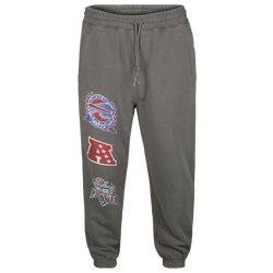 Men's - New Era Bills Fitted Sweatpants - Grey/Grey