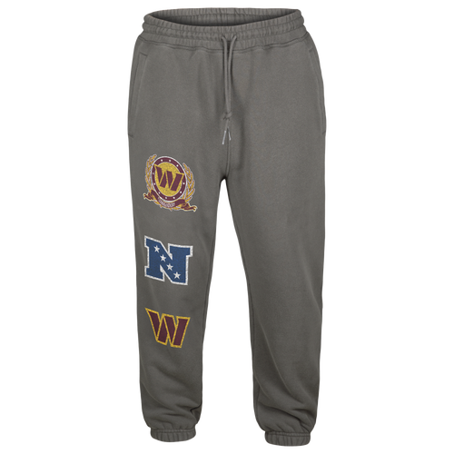 

New Era Mens New Era Commanders Fitted Sweatpants - Mens Grey/Grey Size L