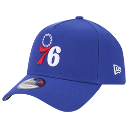 Men's - New Era 76ers A-Frame 9FORTY Adjustable Hat - Blue