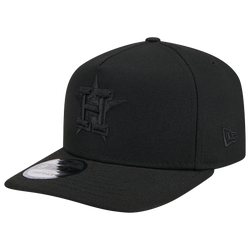 Men's - New Era Astros 9FIFTY A-Frame Cap - Black/Black