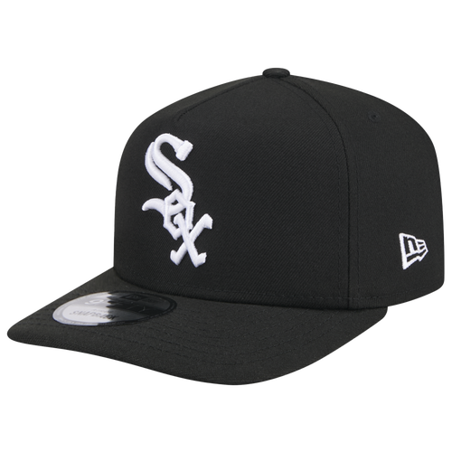 

New Era Mens Chicago White Sox New Era White Sox 9FIFTY A-Frame Cap - Mens Black/White Size One Size