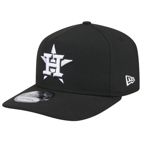 

New Era Mens New Era Astros 9FIFTY A-Frame Cap - Mens Black/White Size One Size