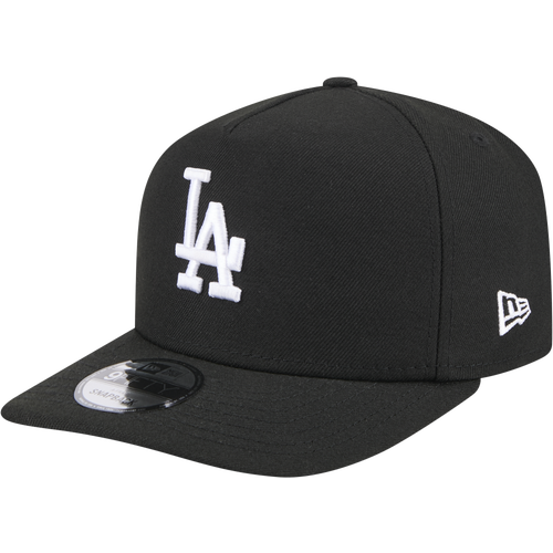 

New Era Mens New Era Dodgers 9FIFTY A-Frame Cap - Mens Black/White Size One Size