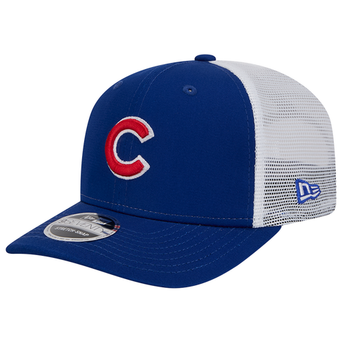 

New Era Mens Chicago Cubs New Era Chicago Cubs CTN Trucker Cap - Mens Blue/White Size One Size