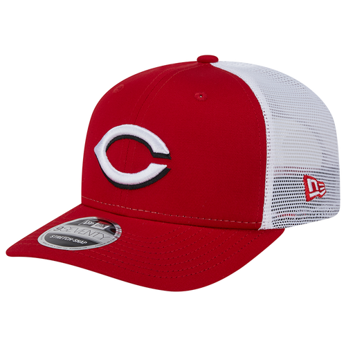 

New Era Mens Cincinnati Reds New Era Cincinnati Reds CTN Trucker Cap - Mens Red/White Size One Size