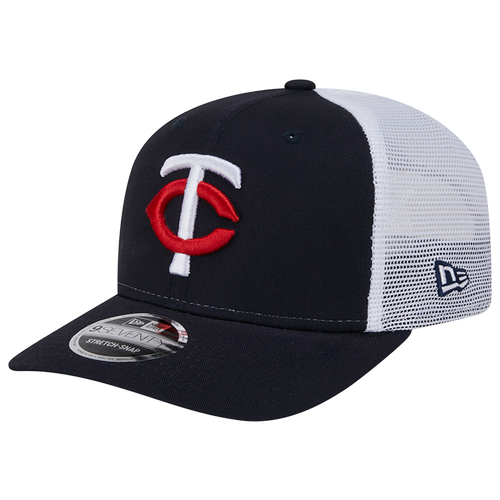 

New Era Mens Minnesota Twins New Era Minnesota Twins CTN Trucker Cap - Mens Navy/White Size One Size