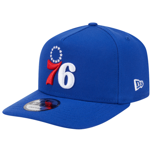 

New Era Mens Philadelphia 76ers New Era 76ers 950 A Frame OTC Cap - Mens Blue/White Size One Size