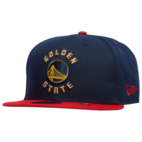 New Era Mens Golden State Warriors  Warriors 2024 City Edition 9fifty Cap In Navy/multi