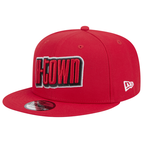New Era Mens Houston Rockets  Rockets 2024 City Edition Alt 9fifty Cap In Red/multi
