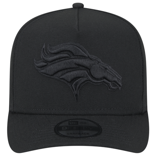 MENS - New Era Broncos 9FIFTY A-Frame Polyester Cap - Black